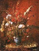 Mihaly Munkacsy Large Flower Piece Norge oil painting reproduction